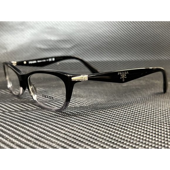 Prada Black Cat Eye 53mm Women's Eyeglasses - Picture 1 of 4